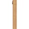 Ekena Millwork Balboa Slat Smooth Bracket w/ Offset Brace, Western Red Cedar, 5 1/2"W x 40"D x 40"H BKT0604X40X40BOA06SWR - alternate 3